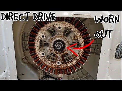 How To Remove Washing Machine(DIRECT DRIVE) Motor