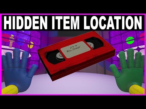 Poppy Playtime Chapter 2 Red VHS Tape Location