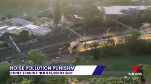 Sydney Trains has been hit with a $15,000 fine after allegations that poor line maintenance caused excessive noise in Waverton and Wollstonecraft. Angry residents had complained about so called "rail squeal". Sydney Trains says trackwork is already underway to limit the noise. 7NEWS at 6pm. More local news: 7news.com.au/news/Sydney #SydneyTrains #7NEWS | 7NEWS Sydney