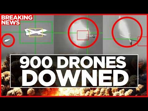 IRAN’S AIR DEFENSE DOMINATES: 900 Hermes & Heron Drones Neutralized | World News