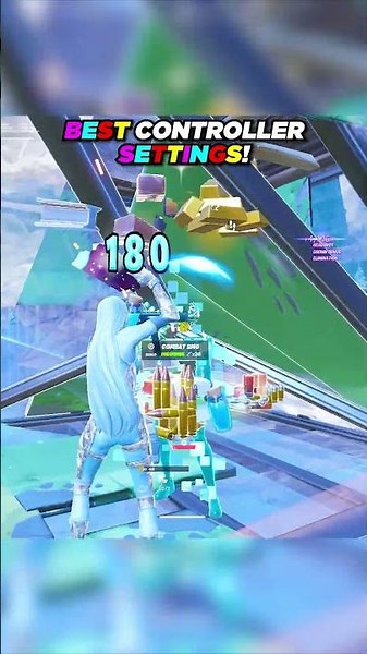 BEST Fortnite Controller Settings... 🎮👀 #fortnite #shorts #fortnitesettings
