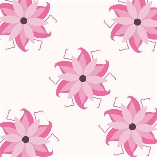 Smooth Floral Pattern Animation 🌿 | AE Loop Design