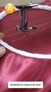 Como bordar en la maquina de coser. #coser #costura | El mundo de la costura