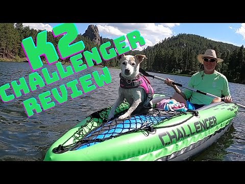K2 Challenger Inflatable Kayak Set-up