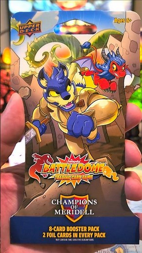 Neopets Battledome TCG: Champions of Meridell Pack Flashbreak!