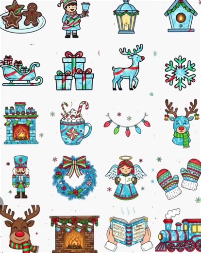Christmas 100 Emoji Pack | Fun Emojis, Discord Button Emojis and More - Etsy