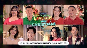 WATCH: GMA 2022 Christmas Station ID: "Love is Us this Christmas" with English subtitles! | News and Events | GMA Pinoy TV - The Home of Global Pinoys.