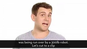 84K views · 281 reactions | 5 foot tall, 300 pound security robot runs over toddler. | SourceFed | Facebook