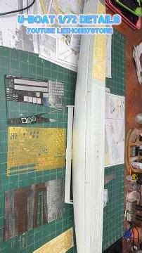 Submarino Type IX 1/72 Revell | pintura de miniatura | Plastimodelismo | scalemodel | modelismo