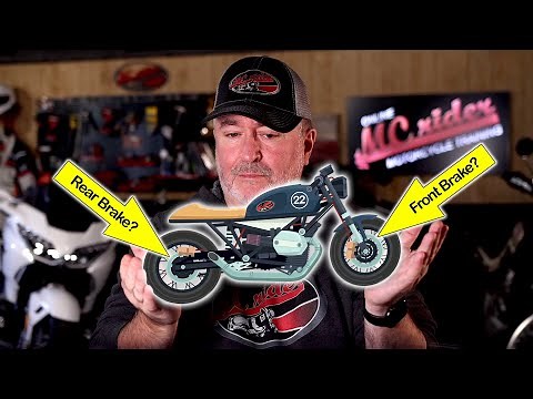 Motorcycle Braking: Front VS Rear - When & Why