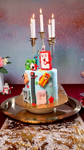 NumberBlocks Party Cake for Fun Learning