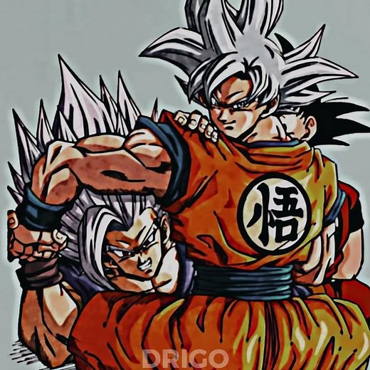 Goku and Gohan's biggest glow up ever 🔥 #anime #dragonball