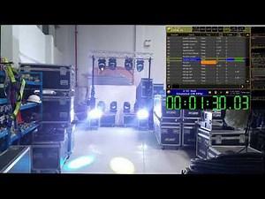 GrandMA2 Light - Timecoded intro - Cuelist overview