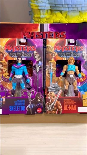 He-man Power Sword Slash x Skeletor Havoc Staff Attack #mastersoftheuniverse #mattel