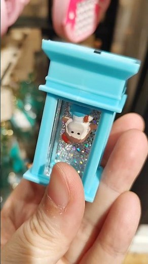 Cute Water Liquid Keychain #shorts