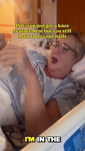 My mom just had her third (!!!) knee replacement (an absolute trooper), but despite being in the hospital, she MUST have her lipstick and her nails. 💄💅 She absolutely cracks me up with her nails. She always buys @kissnails - and has collected a massive plastic bag full of spare nails. She never has enough thumb-sized and pinky-sized nails to fit her fingers, so she has to buy multiple packs just to get enough extra pinkies and thumbs, leaving her with lots of leftovers (hence the giant plastic