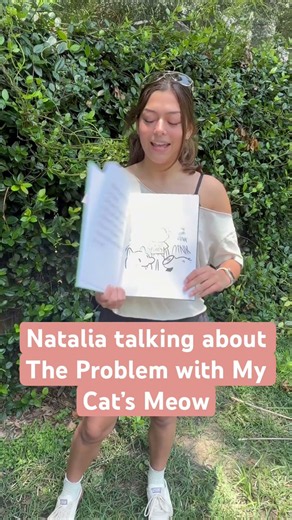 This is a rhyming poetry book about a cat who couldn’t meow correctly. #cat #catperson #poetry #cats