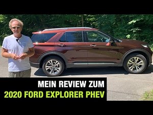 2020 Ford Explorer Plug-in Hybrid - 🇺🇸 Luxuriöses Ami-SUV für Europa? Fahrbericht | Review | Test