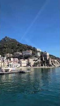 Salerno - Amalfi, Italy, ferry trip, Włochy, wycieczka promem