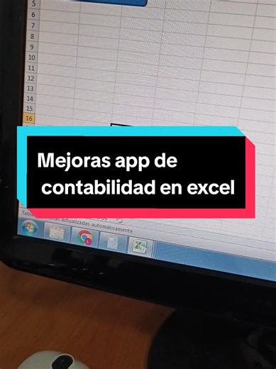 Mejorando mi app de contabilidad en excel #contabilidad #excel #niif #venezuela