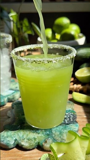 Spicy Cucumber Margaritas 🌶️🥒🍹