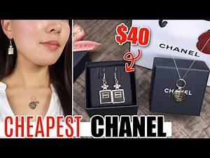 CHEAPEST CHANEL JEWELLERY! Convert $40 Chanel charms into necklace/earrings etc!
