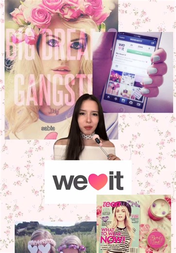 antes do pinterest, existiu o we heart it ❤️‍🩹 #fy