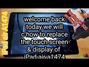 iPad air a1474 disassembly , touch and display change easy