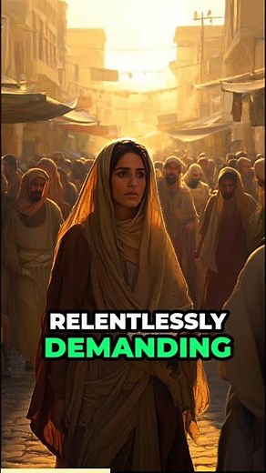 Jesus Parable of the Persistent Widow #faith #bible