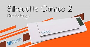 OnlineLabels® Sticker Paper Cut Settings for Silhouette Cameo 2