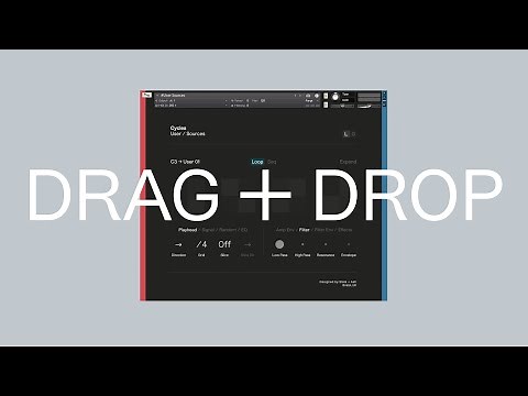 CYCLES – DRAG + DROP