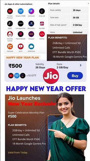 jio new year offer 2026 | jio recharge latest offers | jio recharge special offer | jio new offer