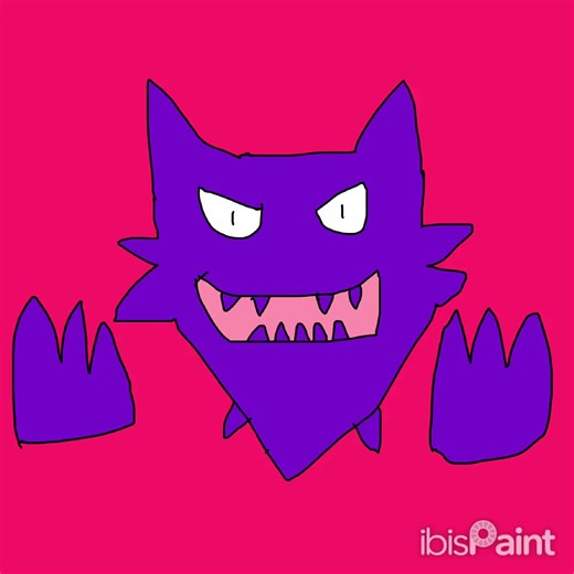 Haunter speedpaint #drawing #speedpaint #pokemon #haunter