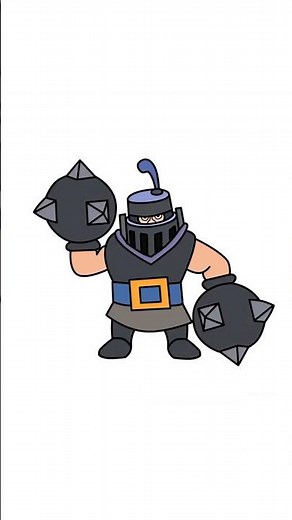 How to draw Mega Knight Clash Royale #howtodraw #megaknight #clashroyale #drawing #easydrawing