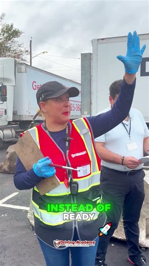 Forward stop training with our CDL student!