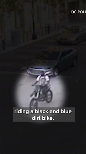 DC Police release video of person of interest in dirt bike crash that injured boy