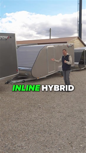 Get prepped for WINTER w/ a Triton Trailer! #trailers #triton #winter #snowmobile #trailersales #drtrailersales