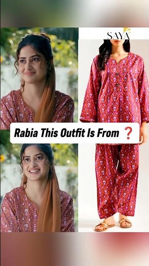 Zanjeerein Episode 3 Rabia This Outfit Is From Saya |Zanjeerein Episode 4,5,6|#zanjeerain#bts#outfit