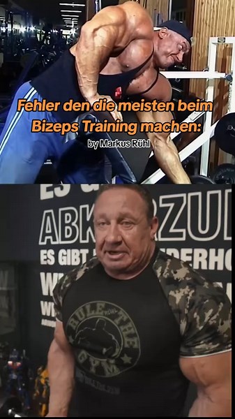 Common Mistakes in Bicep Training by Markus Rühl