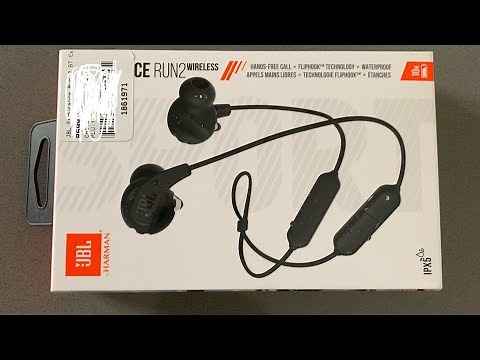JBL Endurance Run2 Wireless Earphones - Unboxing