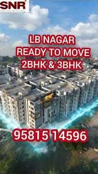Fully Gated Community Flats for Sale in LB Nagar | Luxury Apartments​Premium 2 & 3 BHK Gated Commun