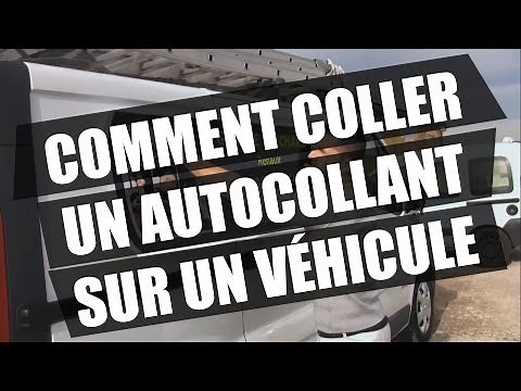 Comment coller un autocollant sur un véhicule - stickerpro.fr