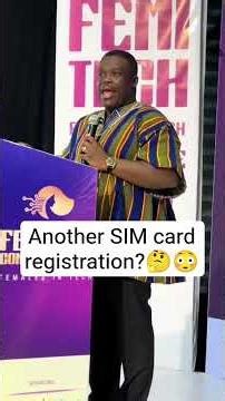 Another SIM card registration?🤔😳