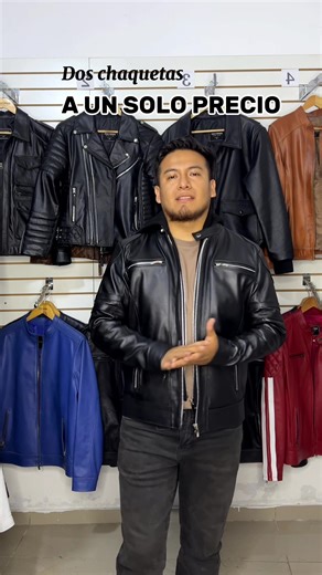 Chaquetas de cuero versátiles con capucha desmontable