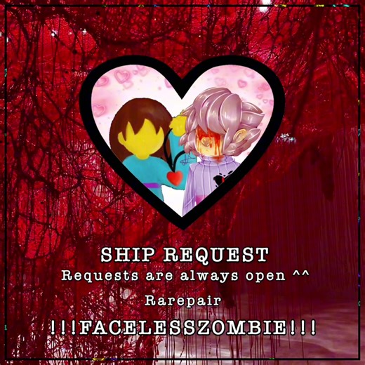 { #Facelesszombie / Help_tale Frisk X Zombie Frisk } @KV1307 hope u like it^^ Art by: calmchapsart, linzxz10, shionbluu, Antoc_Oshico, swaggness, LazyNick5 [ #UndertaleAUs #shipedit #shiprequest #rarepair ]