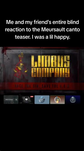 I sounded a little weird around the captstone EGO reveal because I very nearly vomited. #limbuscompany #projectmoon #meursault
