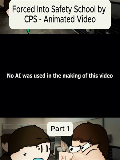 Forced Into Safety School by CPS - Animated Video#fyp #cartoon #viral #viralvideo