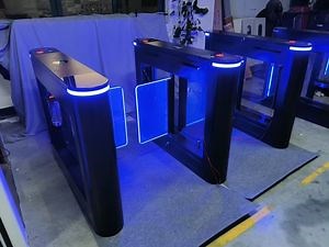 [Hot Item] Biometric Swing Entrance Turnstile with Automatic RFID Reader/ LED Detecter