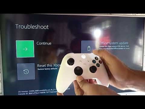 Xbox Series S/X: How To Perform An Offline Update