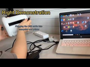 BY 245BT JD 168BT Correct operation steps of connecting Power Cable and USB Cable